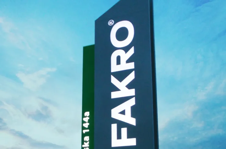 Pylon FAKRO 0- Graffico