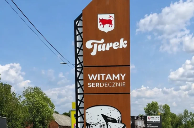 Witacz miasta Turek - Graffico