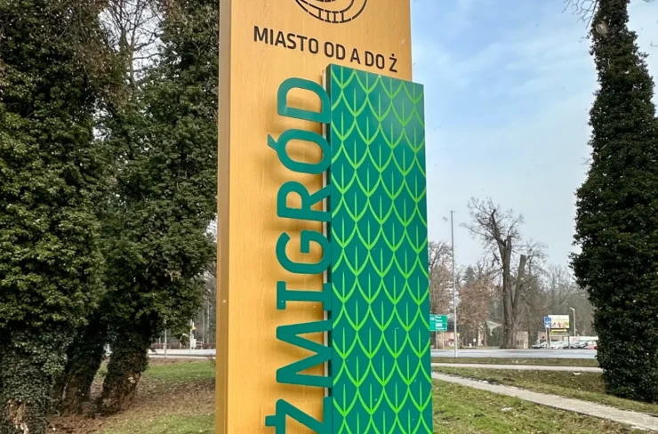 Witacz miasta Żmigród - Graffico
