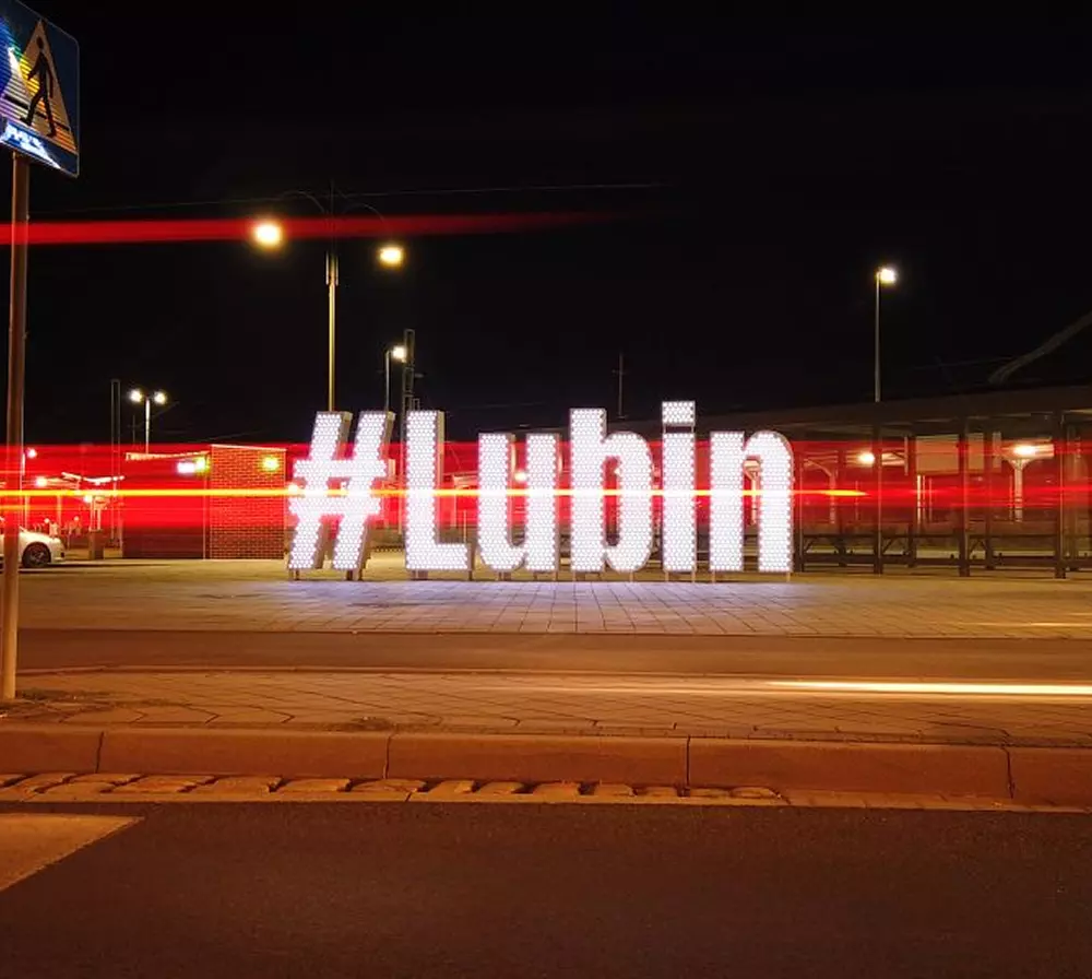 Napis 3D Lubin