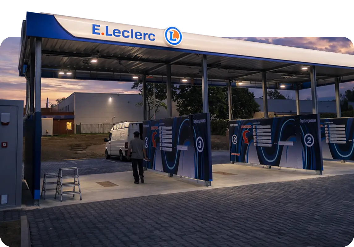 Myjnia samochodowa ELeclerc