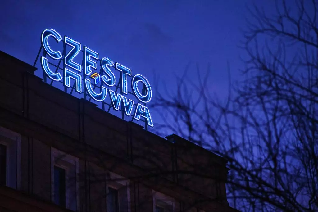 witacze, napisy dla miast producent Graffico