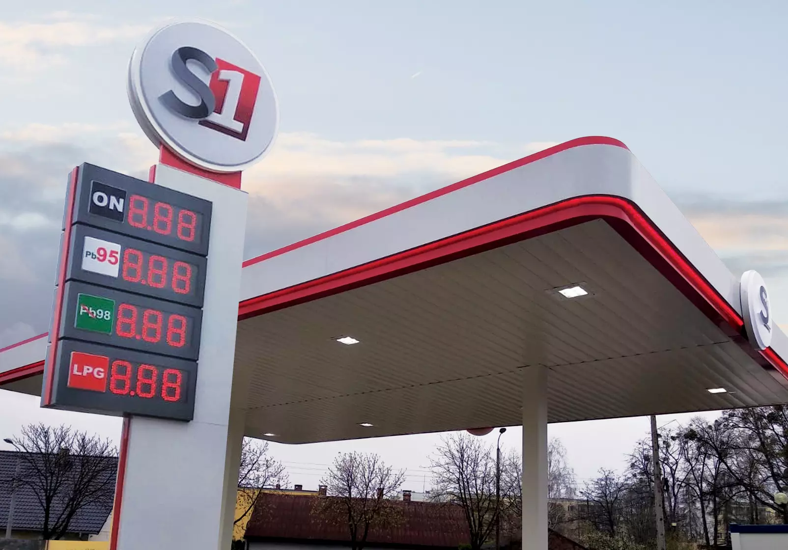 rebranding stacji paliw Graffico