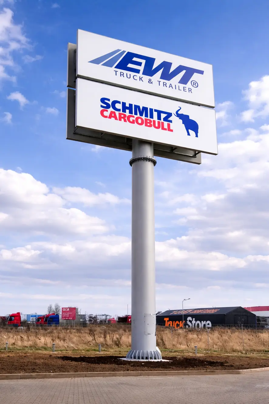 pylon reklamowy