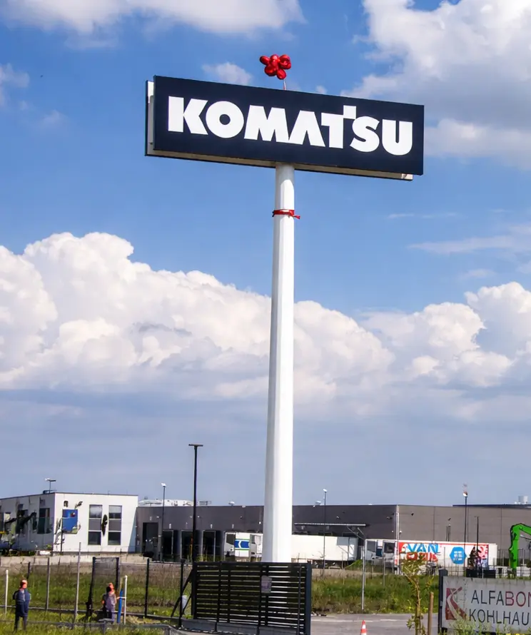 pylon reklamowy