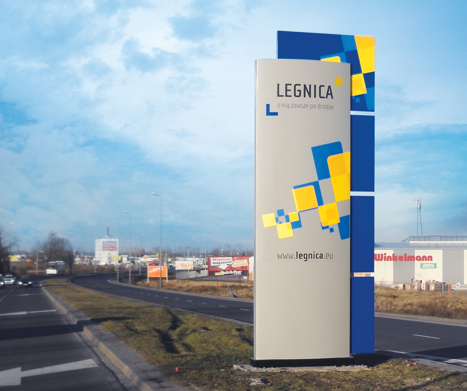 pylon reklamowy producent