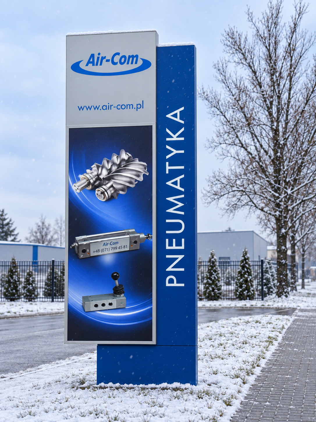 pylon reklamowy producent