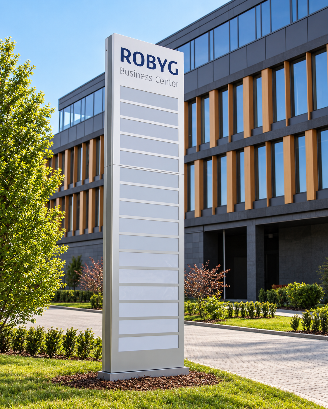 pylon reklamowy producent