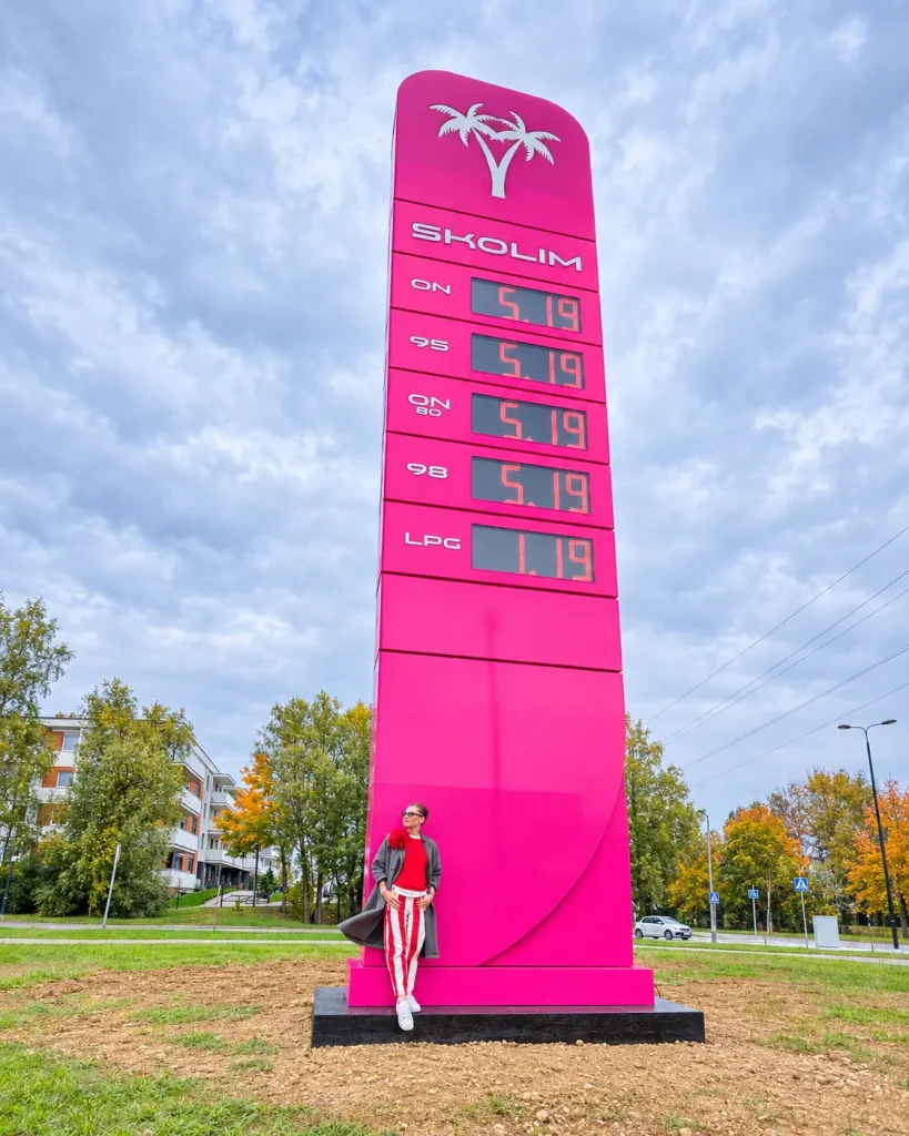 stacja paliw Skolim Graffico