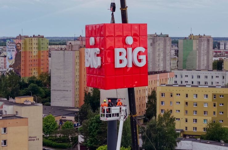 pylon reklamowy Graffico