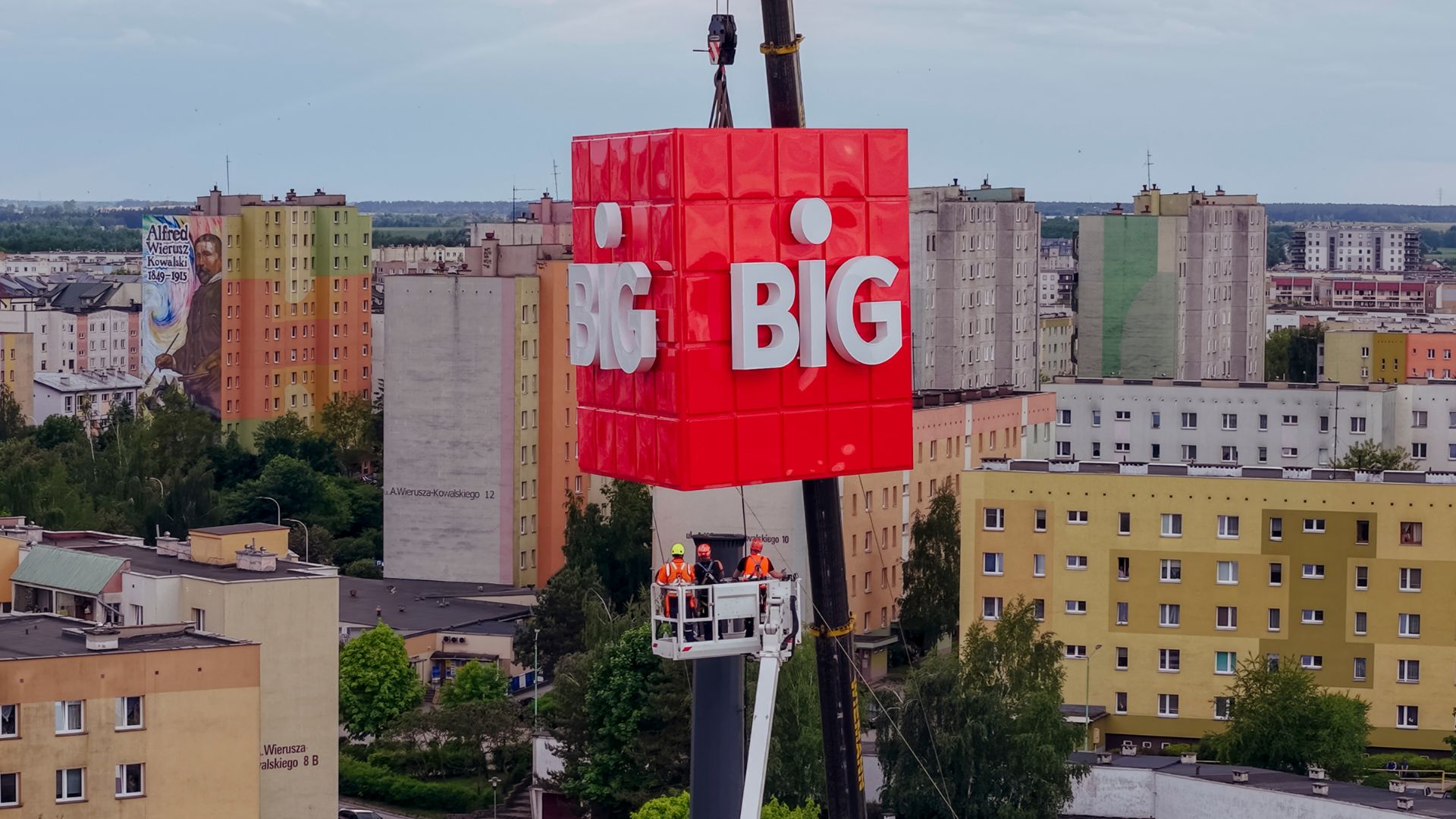 pylon reklamowy Graffico