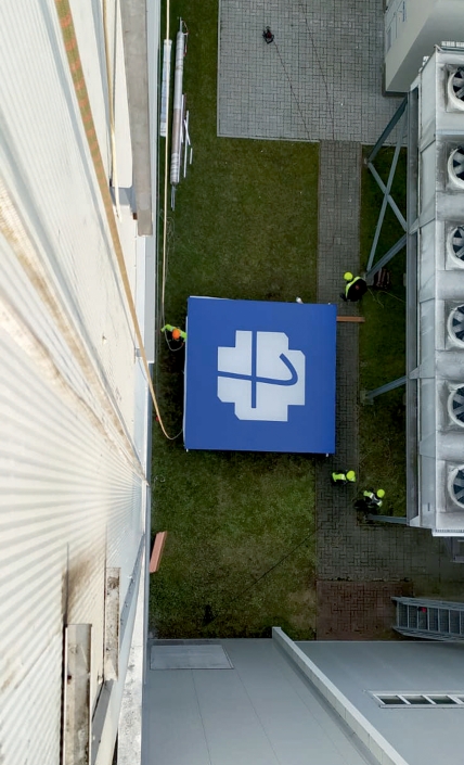 litery świetlne Graffico