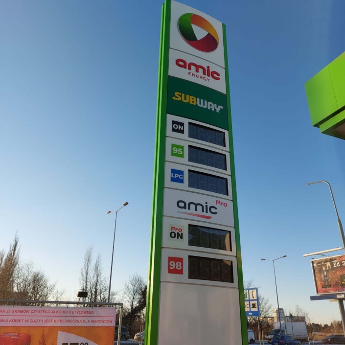 pylony cenowe Graffico