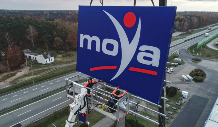 reklama świetlna Graffico