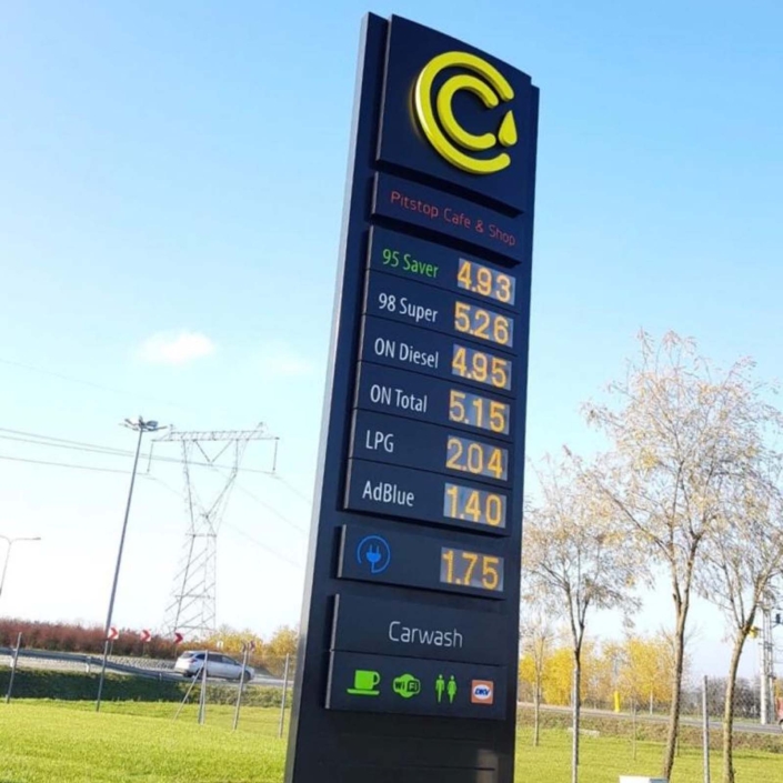 pylony cenowe Graffico