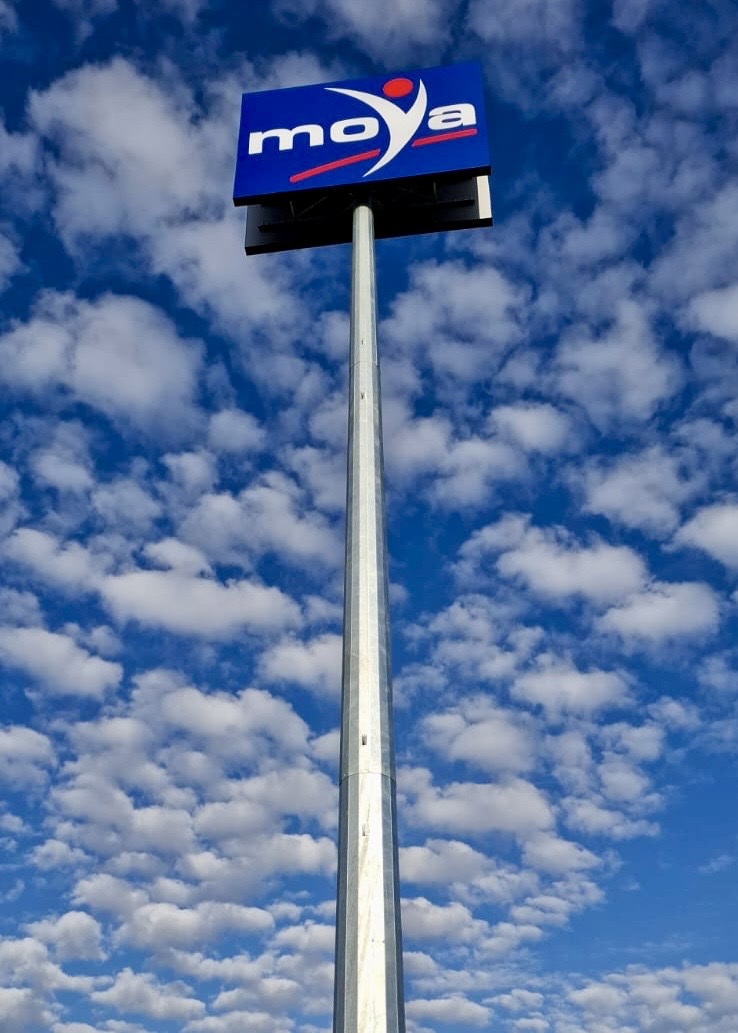 słup reklamowy Graffico