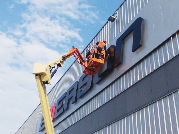 litery świetlne Graffico