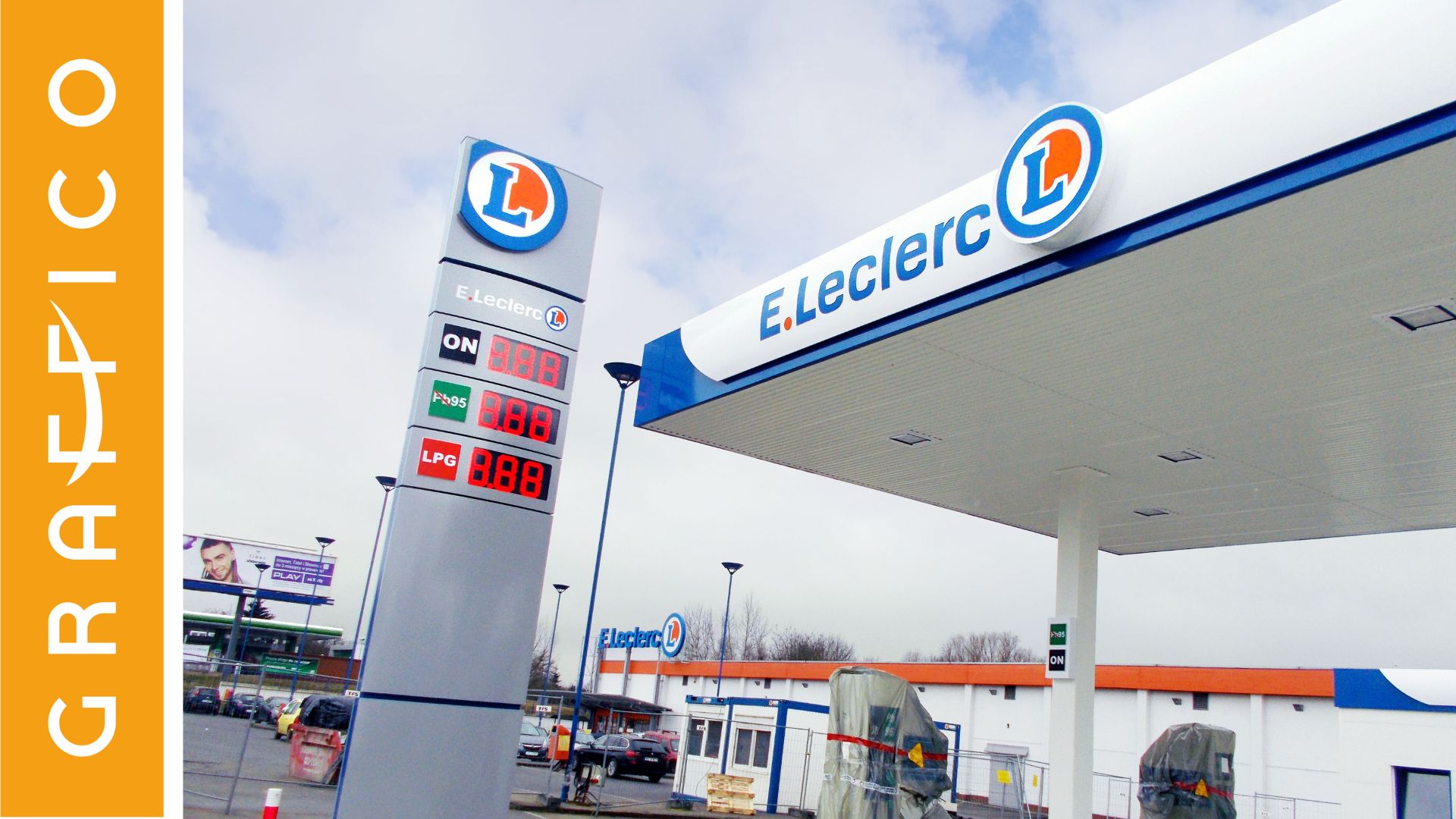 Graffico oznakowanie stacji paliw