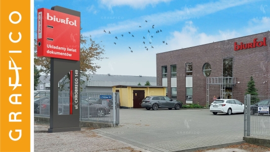 Pylon reklamowy Graffico