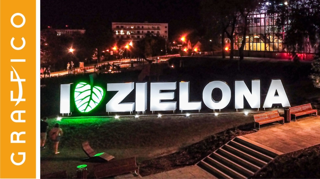 napisy dla miast Graffico