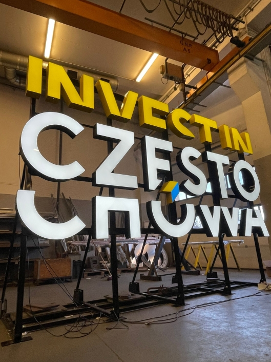 napisy dla miast Graffico