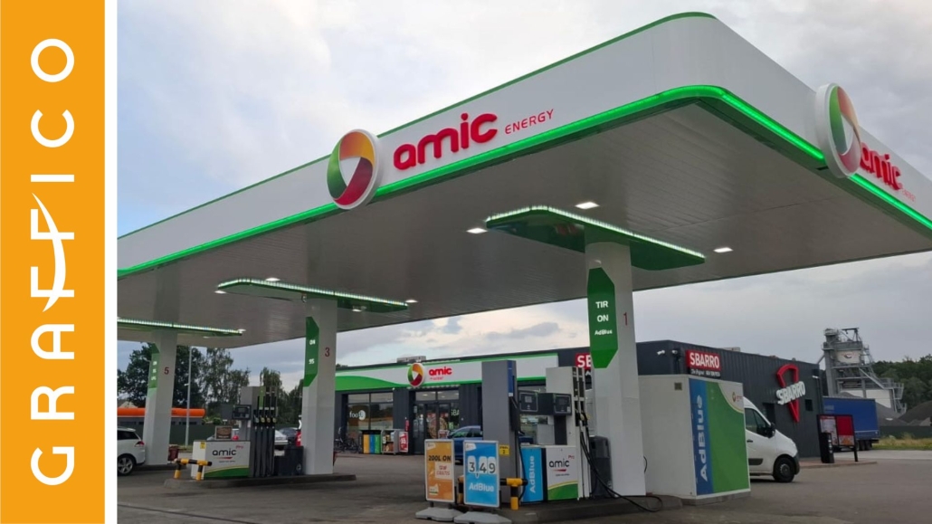 otok na wiacie stacji paliw