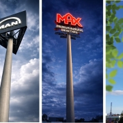 pylon reklamowy producent