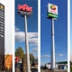 pylony dla restauracji drive thru producent Graffico