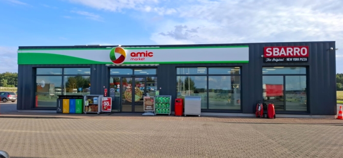 rebranding stacji paliw Graffico