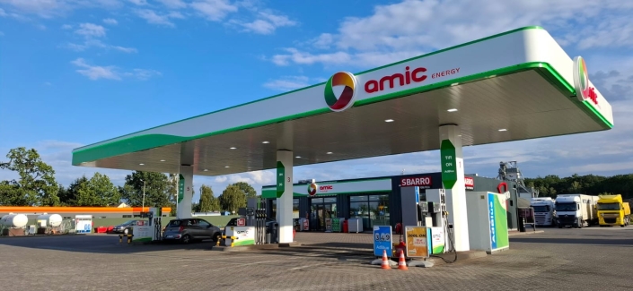 rebranding stacji paliw Graffico