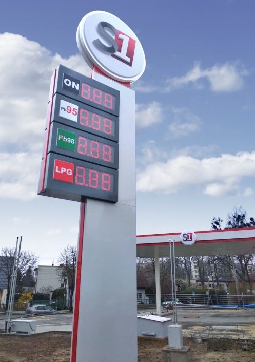 totem reklamowy graffico